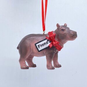 Official Cincinnati Zoo Fiona the Hippo Christmas Ornament